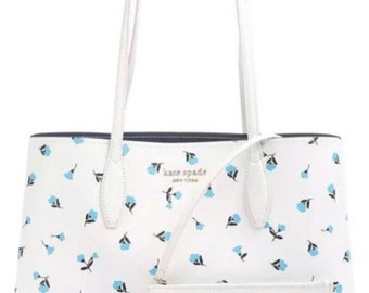 Kate Spade All Day Dainty BloomLarge Tote & Pouch