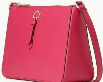 kate spade pink satchel handbolsa
