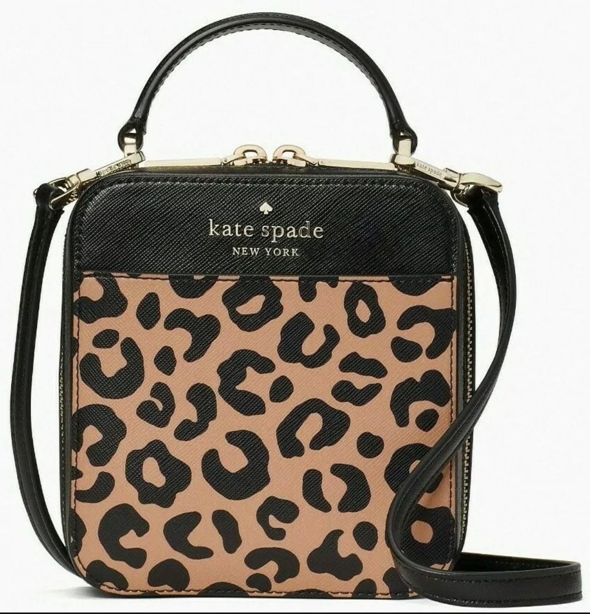 Kate Spade Daisy Leopard Crossbody Animal Print WKR00646 NWT - Etsy