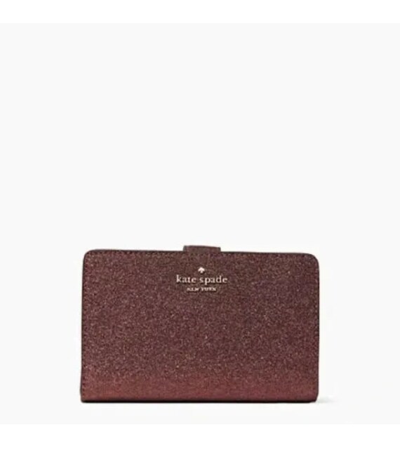 Kate Spade Glitter Fabric Medium Compact Bifold Wallet K4714 - Etsy