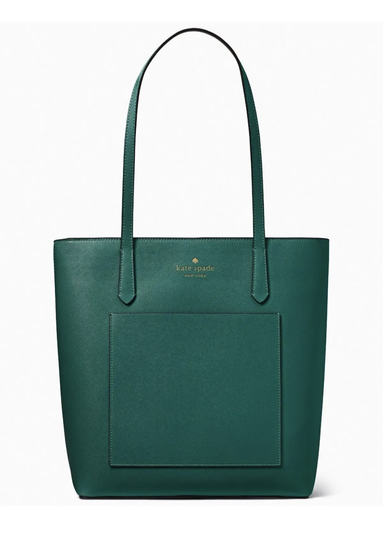 Kate Spade Daily Large Tote Deep Jade Saffiano K8662 Dark Green