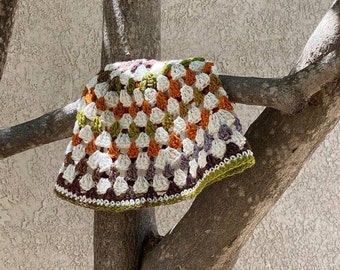 Tucsun Bucket Hat - Crochet Pattern - Digital