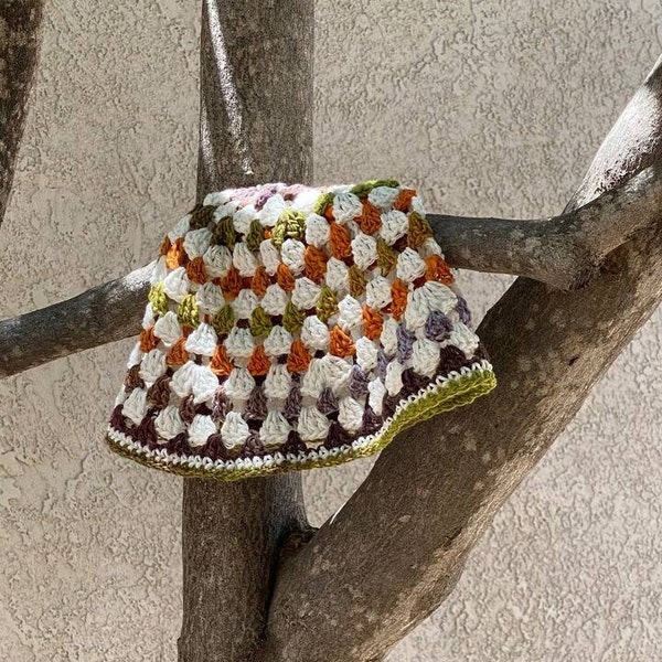 Tucsun Bucket Hat - Crochet Pattern - Digital