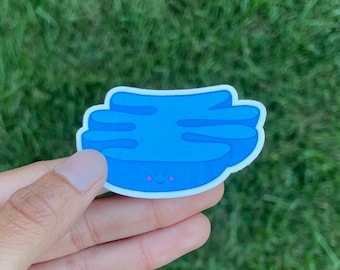Cute Cell Biology Smooth Endoplasmic Reticulum Sticker, Medical student nurse biologist gift, Biology Sticker, Scientist, Laptop Decal, STEM