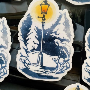 The Lamppost Narnia Waterproof Vinyl Sticker