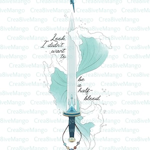 I Didn&#39;t Want To Be a Half-Blood Percy Jackson Tattoo Ticket