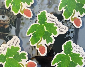 Wo Leben ist, gibt es Hoffnung Samwise Zitat Vinyl wasserfest Aufkleber