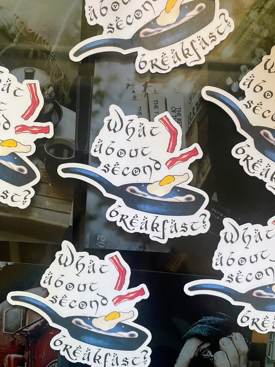 What About Second Breakfast Lord of the Rings Pippin Quote Waterproof Vinyl  Sticker - Etsy