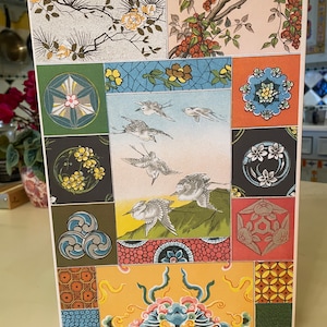 Japanese Decorative Art 1000 pc Jigsaw Puzzle Matt Finish Educational Japan Decorative Art of Japan Heron Asian Art