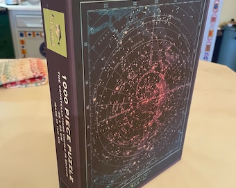 Constellations Jigsaw Puzzle 1000 pc Matt Finish Educational Astronomy Constellations visible in Britain Star Astrology Zodiac