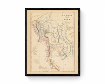 シンガポール島の古地図、1920年 - 道路、鉄道、センバワン