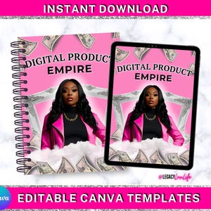 PLR e-boekomslag | DFY Canva e-boekomslag | DIY canva bewerkbare e-boekomslagsjabloon | White Label e-boekomslag | Omslag werkmap planner
