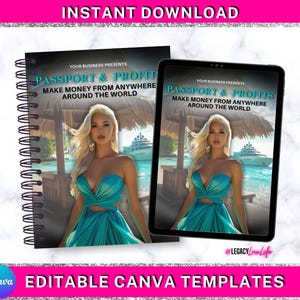 DFY Canva e-boekomslag | DIY canva bewerkbare e-boekomslagsjabloon | White Label e-boekomslag | Omslag werkmap planner | PLR e-boekomslag