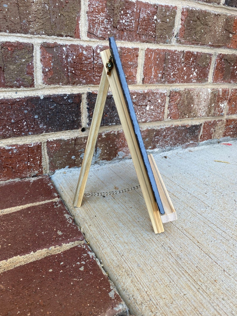 Slate Easel QR Code Custom Personalized Business Etsy