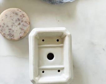 Ironstone Soap Dish