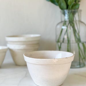 Vintage Stained English Pudding Bowl