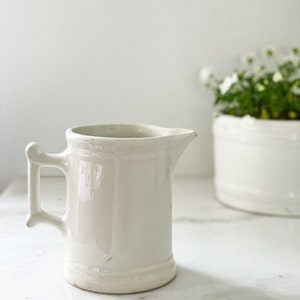 Vintage Ironstone Milk Water Pitcher