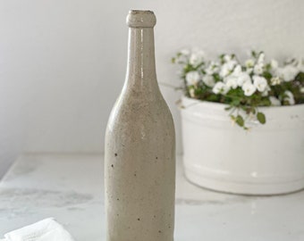 Vintage French Wine Crock Bottle