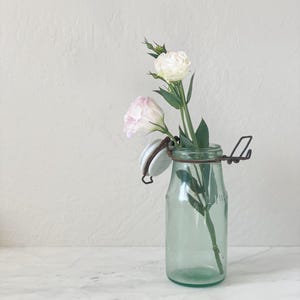 Vintage French 1L L&#39;Ideale Canning Jar