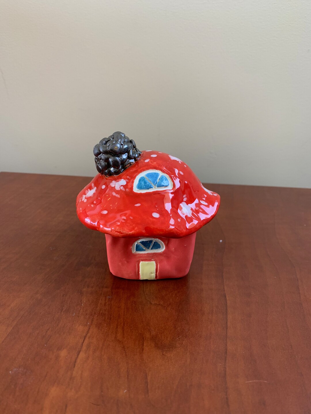 Mushroom House Incense Burner Etsy