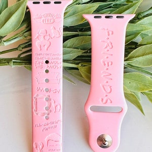 New Friends Theme Watch Band| Friends Watch Band| Apple Watch Band