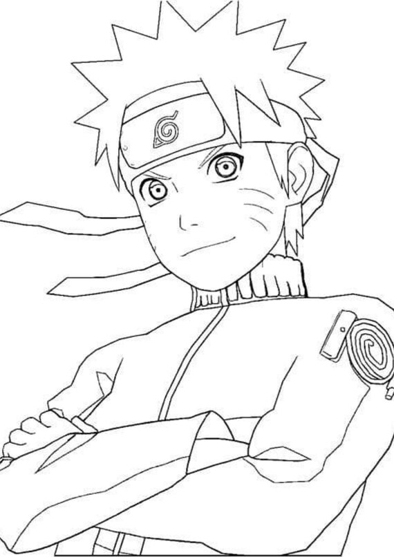 64 Naruto Coloring Pages  Latest