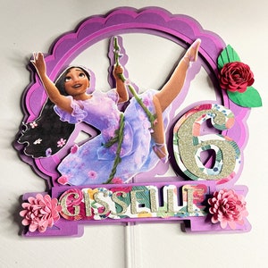 Isabel cake topper
