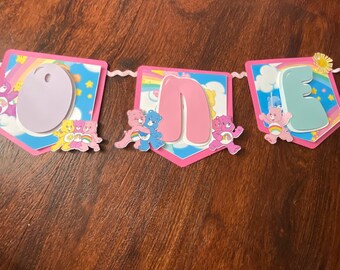 Care Bears Highchair banner