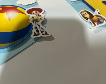 Toy Story Inspired High Chair Banner
