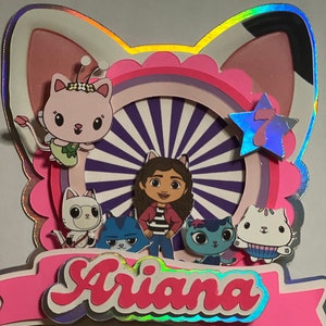 Dollhouse Inspo Cake topper