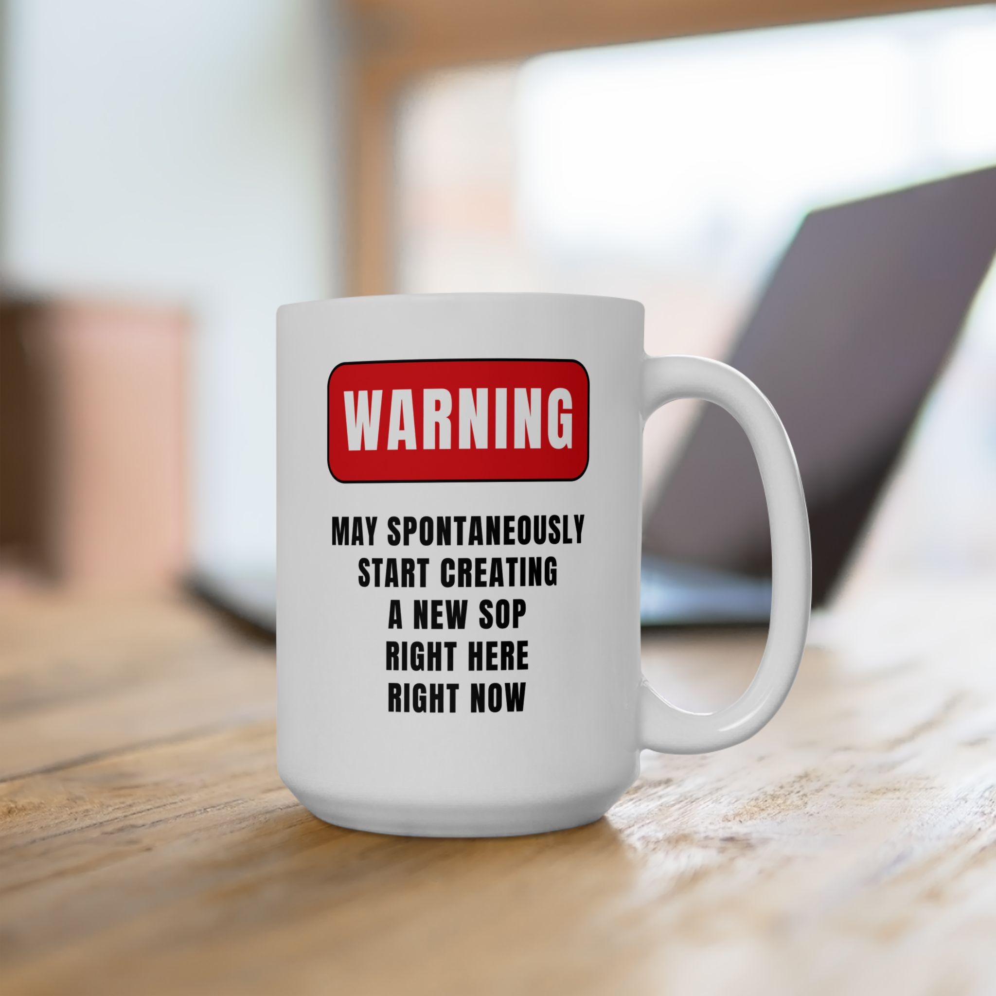 Funny SOP Mug, Standard Operating Procedures, Office Gift - Etsy