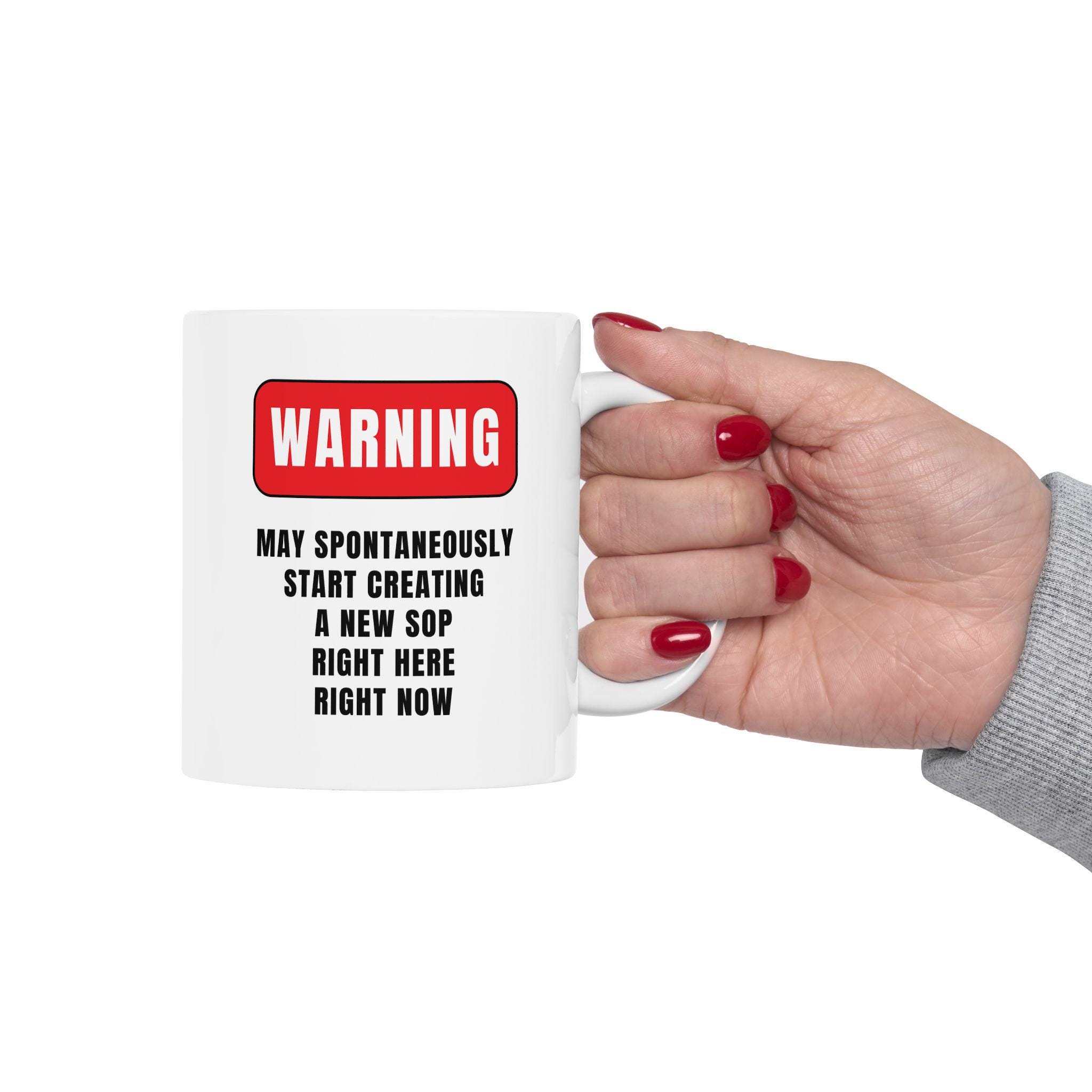 Funny SOP Mug, Standard Operating Procedures, Office Gift - Etsy