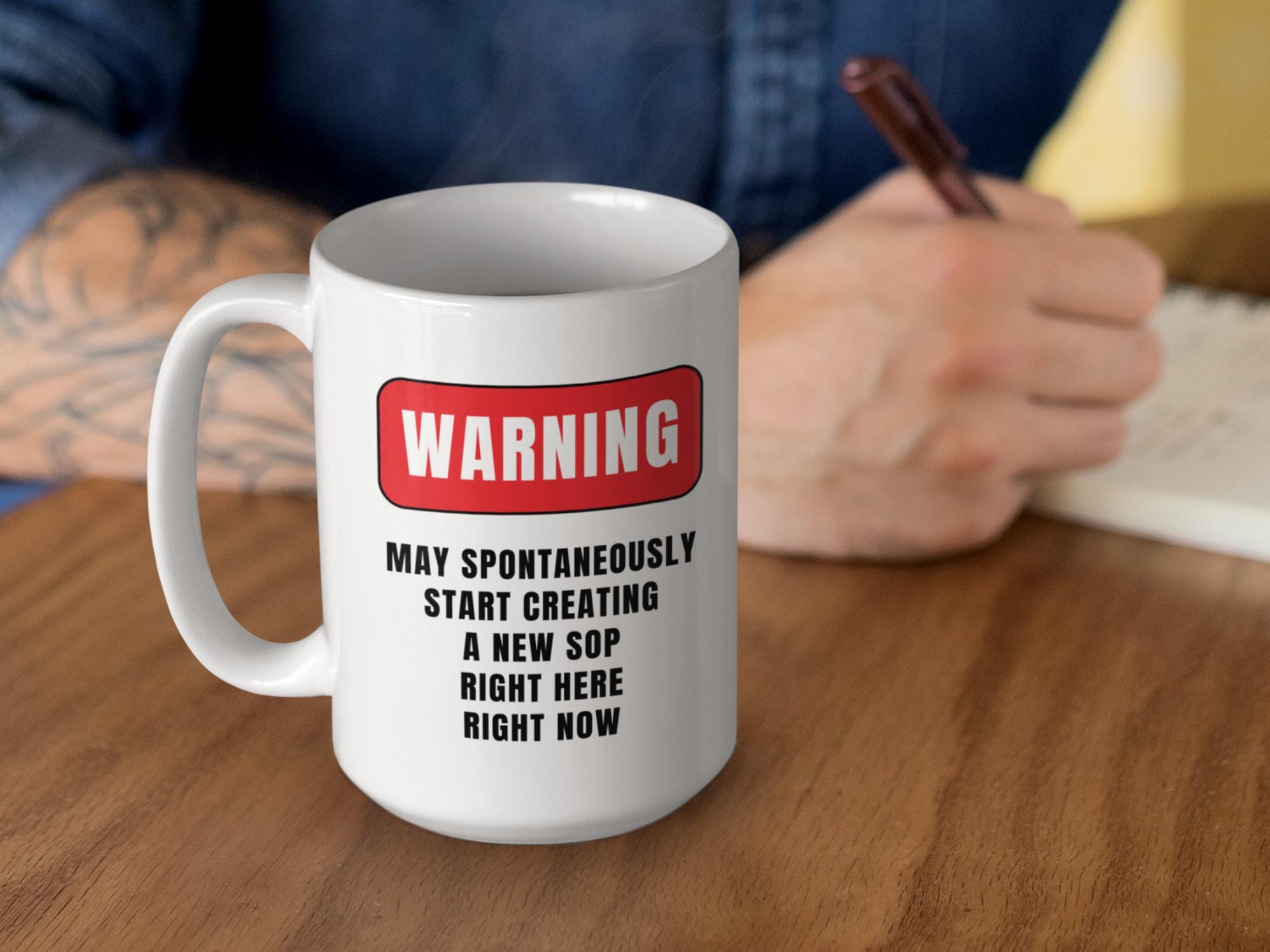 Funny SOP Mug, Standard Operating Procedures, Office Gift - Etsy