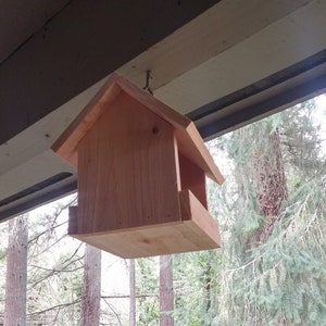 Cedar Bird Feeder