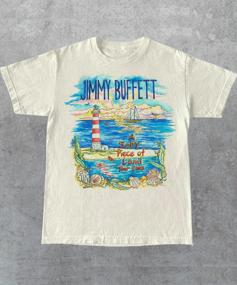 Jimmy Buffett Shirt Rare Jimmy Buffett Tour Shirt Vintage Etsy