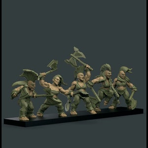 5 Female death carriers Enanas matadoras Yedharo