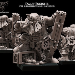 Dwarf berserker engineer with balls