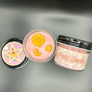 The pretty Guardian Candle | 4 oz glass candle| Sailor Moon