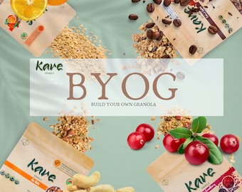 BYOG Kare Granola (Build Your Own Granola) Customized Granola