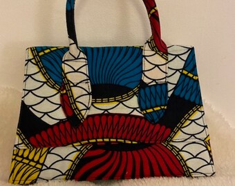 African Print Bag - Etsy
