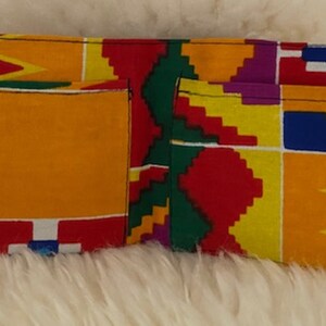 Carteira Africana Pint, Carteira de Tecido, Carteira Africana Bifold, Carteira Ankara, Porta-moedas, Porta-notas, Porta-cartões