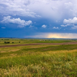 Photo Print, Home Decor, Wall Art, After the Rain, Canvas Print, South Dakota, Storm, Rural, Landscape Photography, 8x10, 11x14, 16x20