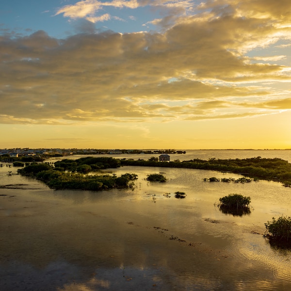 Photo Print, Home Decor, Wall Art, Belizean Liquid Gold, Belize, Sunset, Tropical, Canvas Print, Landscape Photography, 8x10, 11x14, 16x20