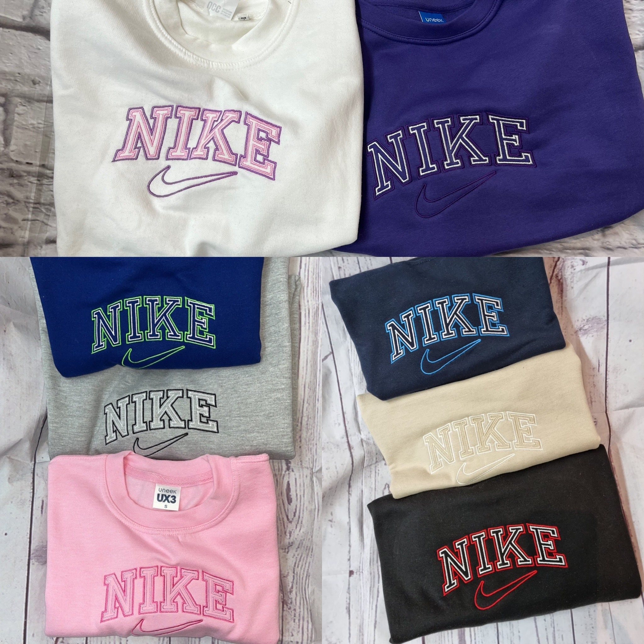 Nike Sweatshirt Vintage - Etsy UK
