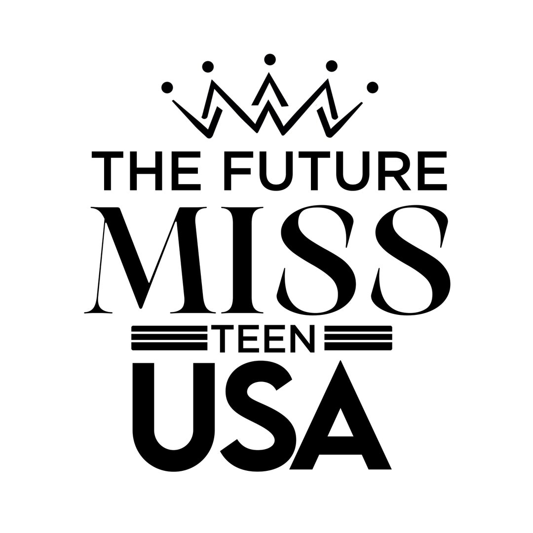 Future Miss Teen USA Pageant Gifts, Graphics Cricut or Silhouette