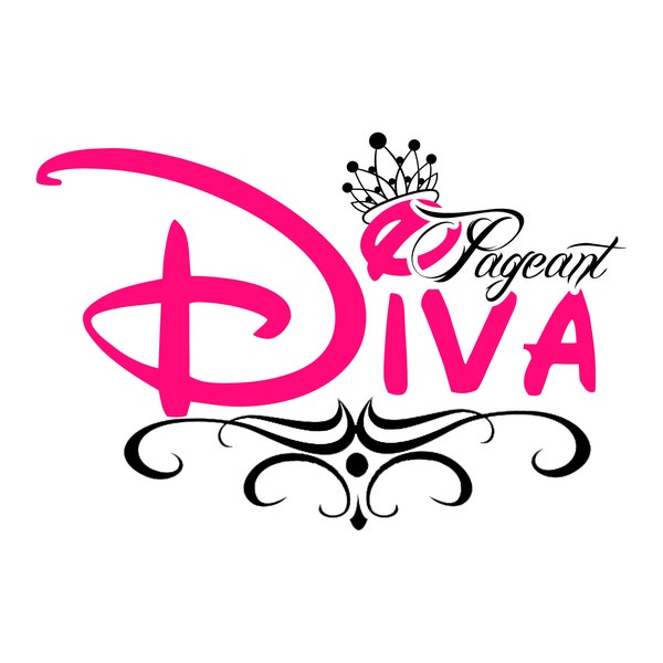 Pageant Diva Pageant Gifts, Pageant graphic designs, Pageant sublimation heat transfers designs | pageant png jpeg | pageant tee designs