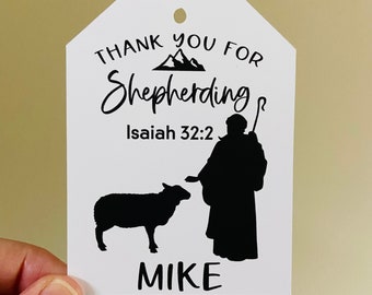 Thank You for Shepherding Gift Tag (English & Spanish) / Elder Gift Tags / JW Elder Gift Notes