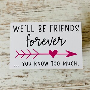 Friendship Magnets / Best Friend Magnet / Bridal Party Gifts / Best Friend Gifts / Sister Gifts