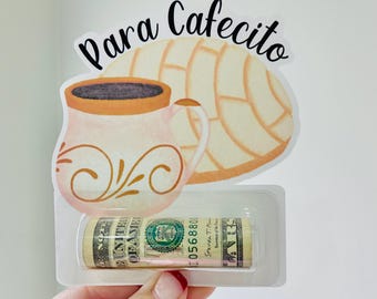 Concha Coffee Gift Card Holder / JW Pioneer Gift / Pioneer Fuel / Pioneer Card / Coffee Lover Gift / JW Gift / Money Holder