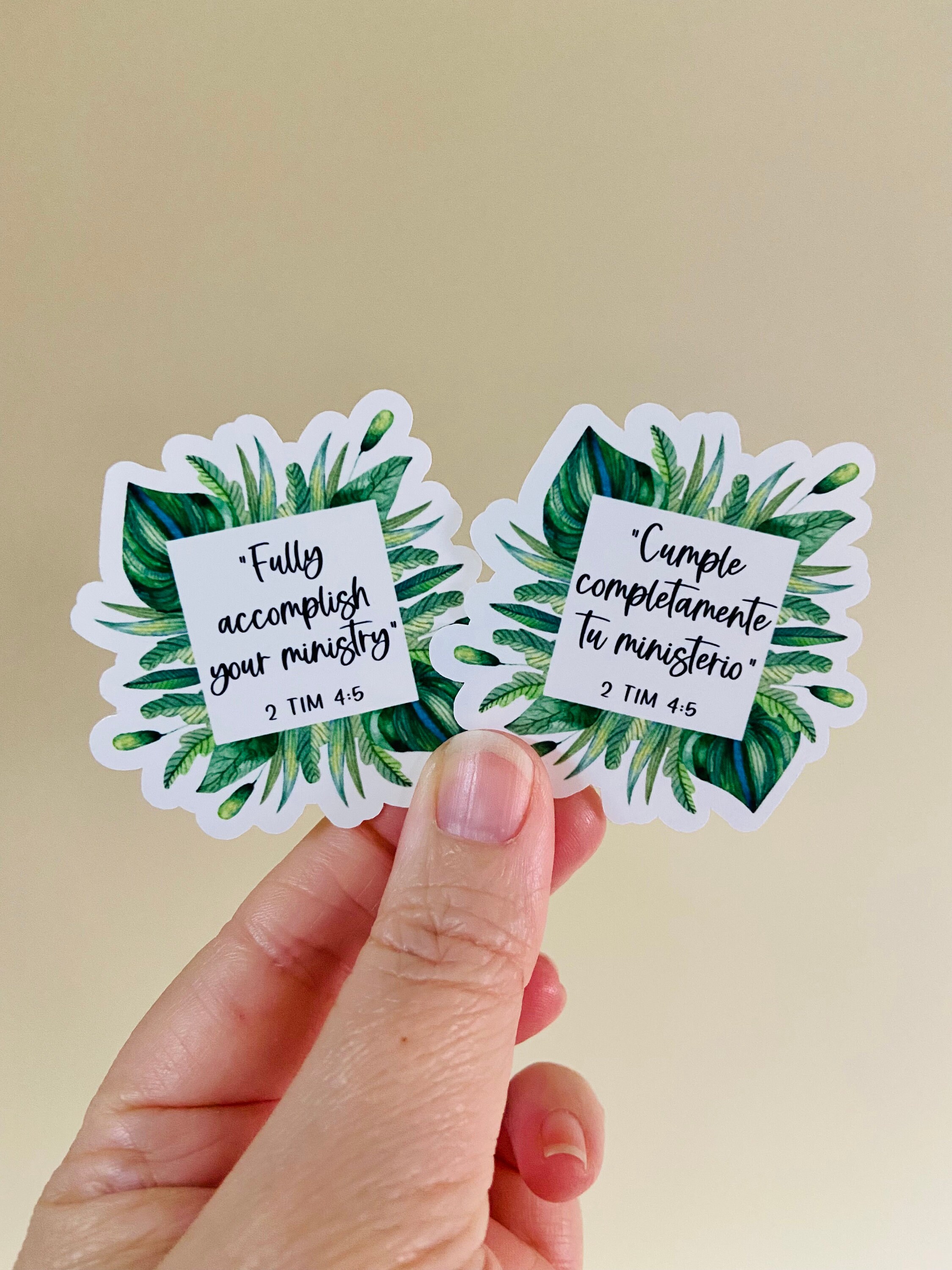 JW Fully Accomplish Your Ministry Stickers / 2 Tim 4:5 Stickers ...